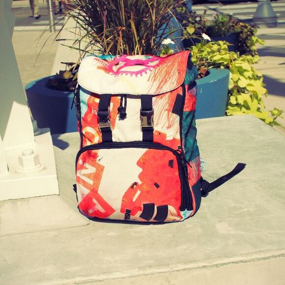 Badass Backpacks Sincerity Inside Cheryl Hicks Artist Design Bag Limited Edition main image 8